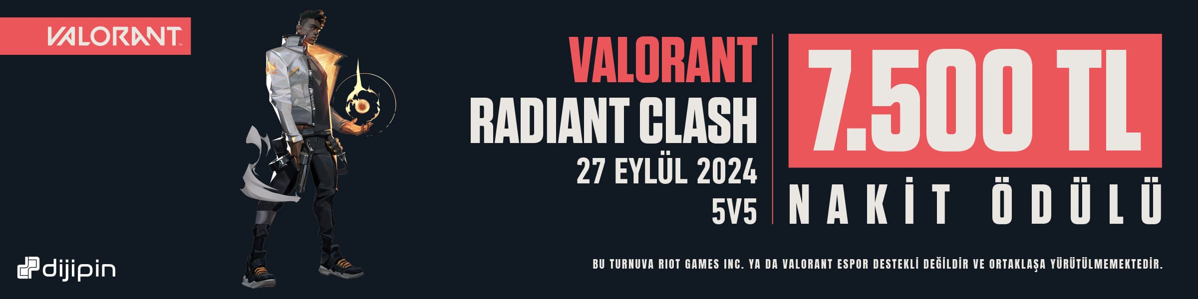 Valorant Radiant Rush Turnuvası cover