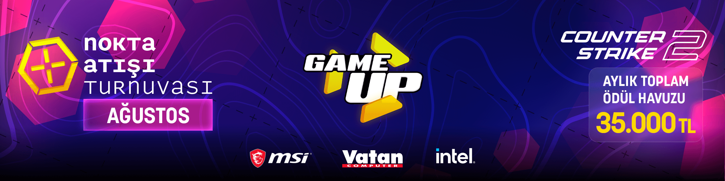 GAME UP: Nokta Atışı Online Turnuvası #12 cover